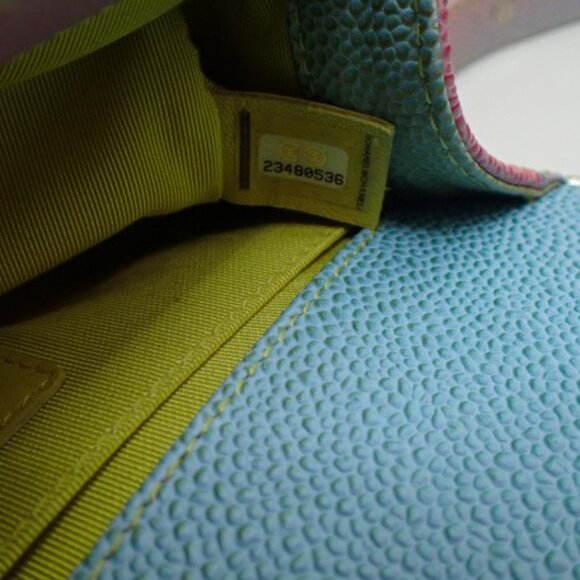 CHANEL Caviar Rainbow Boy Flap Bag Quilted 20 - Picture 15 of 16